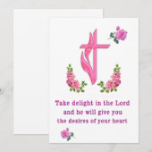 Psalms 37:4 (Voorkant / Achterkant)