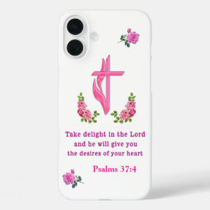 Psalms 37:4 iPhone 16 plus hoesje