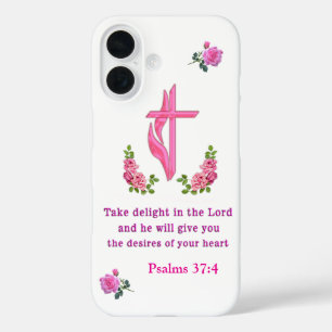 Psalms 37:4 iPhone 16 hoesje