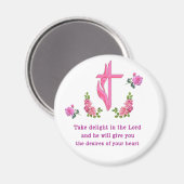 Psalms 37:4 magneet (Voorkant / Achterkant)