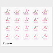 Psalms 37:4 ronde sticker (Vel)