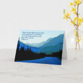 Psalms 43:3 Inspirerend Kaart (Gele Bloem)