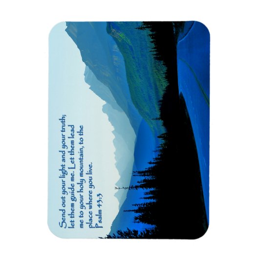 Psalms 43:3 Inspirerend Magneet (Verticaal)