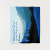 Psalms 43:3 Inspirerend Wandkleed (Voorkant)