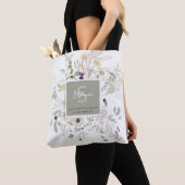 Psalms 46:5 God is in haar wilde bloem Tote Bag (Dichtbij)