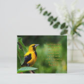 Psalms 55:22 Inspirerend Briefkaart (Staand voorkant)