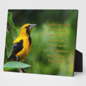 Psalms 55:22 Inspirerend Fotoplaat (Zijkant)