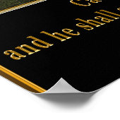 Psalms 55:22 poster (Hoek)