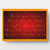 Psalms 5:12 fotoplaat (voorkant)