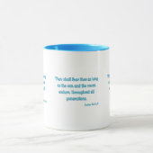 Psalms 72:5 KJV Bijbel Verse Mok met twee tonen (Midden)