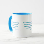 Psalms 72:5 KJV Bijbel Verse Mok met twee tonen (Voorkant links)