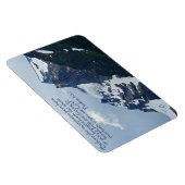 Psalms 90:2 Rocky Mountains Inspirerend Magneet (Rechterzijde)