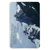 Psalms 90:2 Rocky Mountains Inspirerend Magneet (Verticaal)