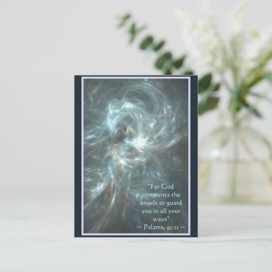 PSALMS 91:11 BRIEFKAART (Staand voorkant)