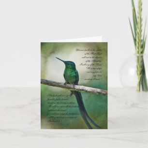 Psalms 91:1-4 Inspirerend kaart