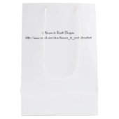 Psalms 91:1-4 Inspirerend Medium Cadeauzakje (Achterkant)