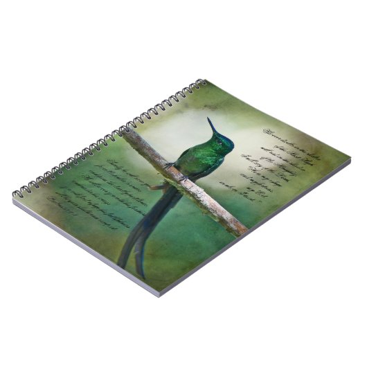 Psalms 91:1-4 Inspirerend Notitieboek (Linkerzijde)