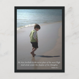 Psalms 91:1 briefkaart