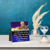 Psalms 91:1 fotoplaat (Insitu)