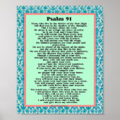 Psalms 91 poster (Voorkant)