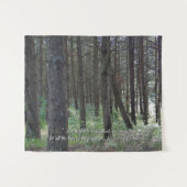 Psalms 96:12 Inspirerend Wandkleed (Voorkant (horizontaal))