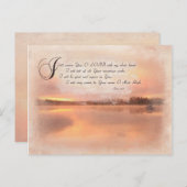 Psalms 9:1-2 - Ik zal de Heer met mijn Briefkaart (Voorkant / Achterkant)