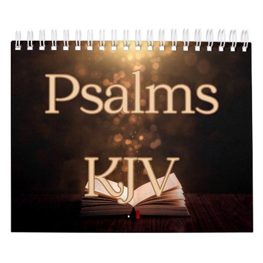 Psalms Bijbel vergroot Collectie wandkalender Kalender (Hoes)