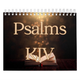 Psalms Bijbel vergroot Collectie wandkalender Kalender