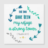 Psalms Bijbel Verse Quote Christelijk Faith Wreate (Voorkant)