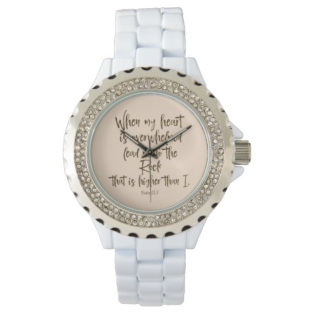 Psalms bijbelse versie horloge (Voorkant)