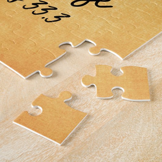 Psalms bijbelse versie legpuzzel (Zijkant)