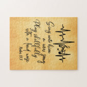 Psalms bijbelse versie legpuzzel (Horizontaal)