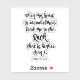 Psalms bijbelse versie sticker