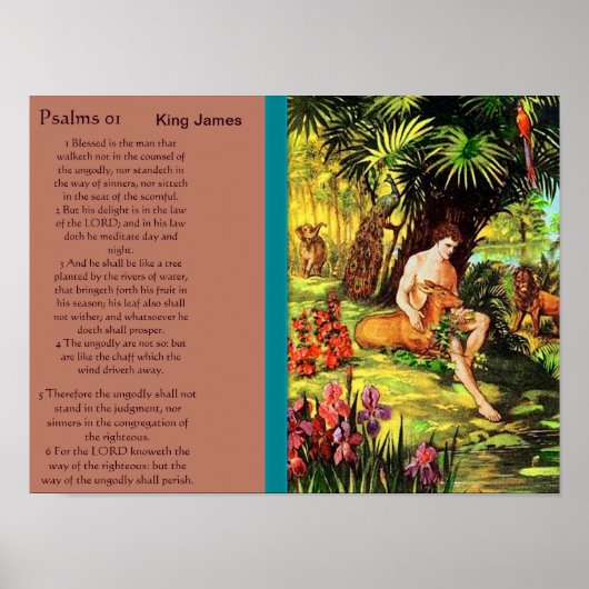 Psalms hoofdstuk 01 Posters 5 (Voorkant)