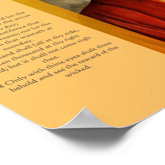 Psalms hoofdstuk 91 Posters 5 (Hoek)