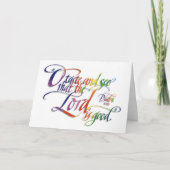 Psalms Kaart (Voorkant)