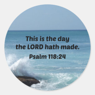 Psalms Ronde Sticker