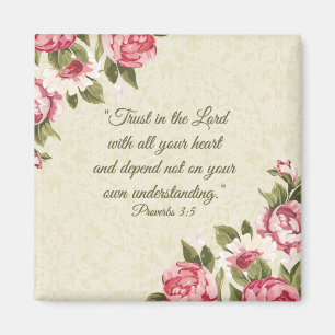 Psalms Scripting "Trust in the Lord" Magneet
