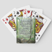 Psalms Scriptspeelkaarten Speelkaarten (Achterkant)