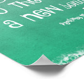 Psalms Sing Bible Verse Poster (Hoek)