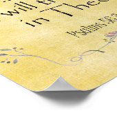 Psalms Trust KJV Bijbelversie Poster (Hoek)