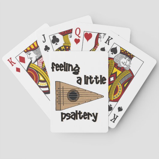 Psalteriegevoel Pokerkaarten (Achterkant)