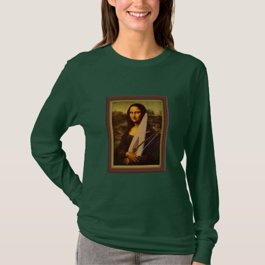Psaltery Mona Lisa - Dames T-Shirt (Voorkant)