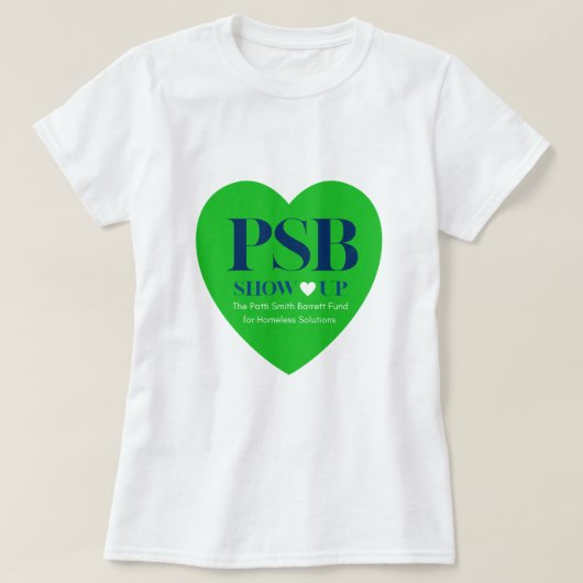 PSB Dames Show Up T-shirt (Design voorkant)