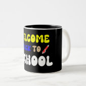 Pschool Humor Mok - Terug naar school 2025 (Voorkant rechts)