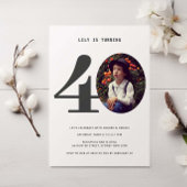  Pset 40th Birthday Foto Uitnodiging