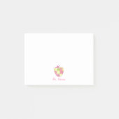 Pset Apple-leraar Post-it® Notes (Voorkant)
