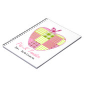 Pset Apple Pre-K leraar Notitieboek (Linkerzijde)