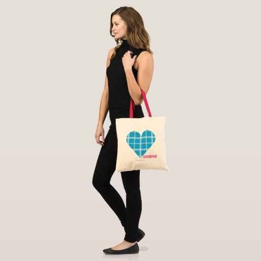 Pset Aqua 2 Tote Bag (Voorkant (model))