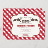 Pset BBQ Pig Uitnodiging (Voorkant / Achterkant)